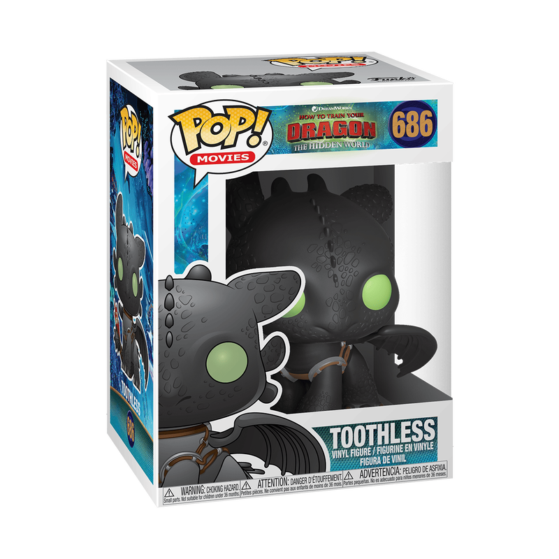 Funko POP! Toothless from How to Train Your Dragon #686
