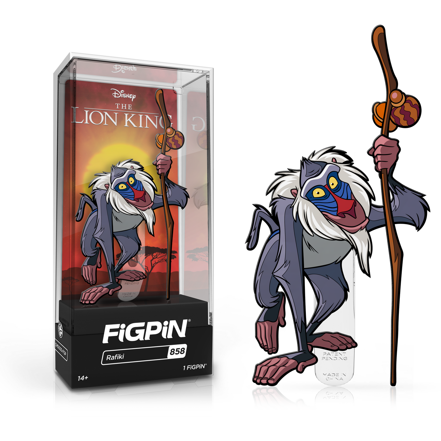D23 EXPO 2022 FIGPIN RAFIKI LION KING EXCLUSIVE PIN LE 1500 IN STOCK - Plastic Empire