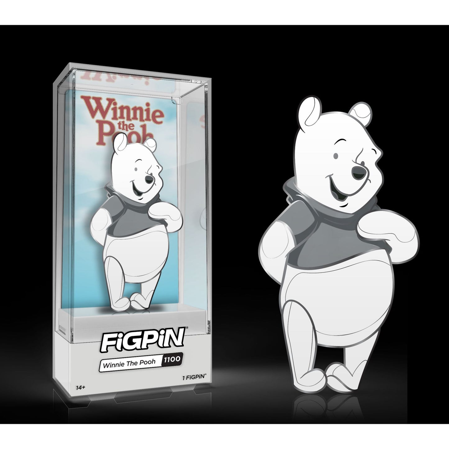 NYCC EXCLUSIVE 2022 FIGPIN DISNEY WINNIE THE POOH (1100) PIN LE 1500 IN STOCK - Plastic Empire