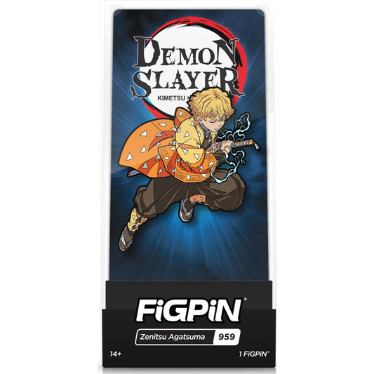 Demon Slayer Zenitsu Agatsuma #959 Chalice Collectibles Exclusive FiGpin in stock