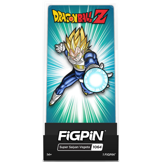 Dragonball Z Super Saiyan Vegeta FiGpin #1064 in stock