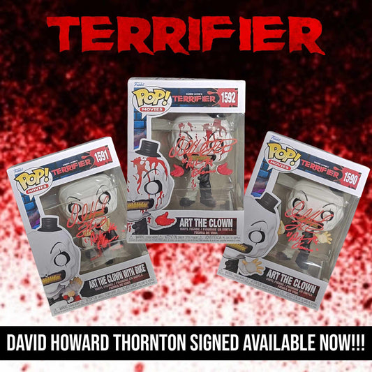 ⭐ Terrifier Signed Pops Available Now! ⭐