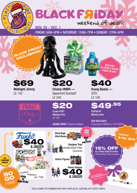 ⭐ Black Friday Sale Starts Online Now! In Store Details Inside!⭐