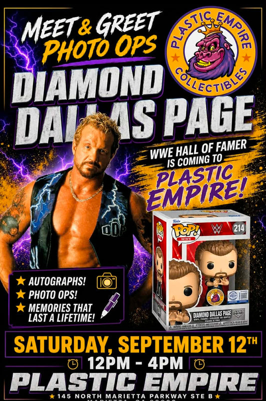⭐ Diamond Dallas Page In Store Signing 09/12!  ⭐