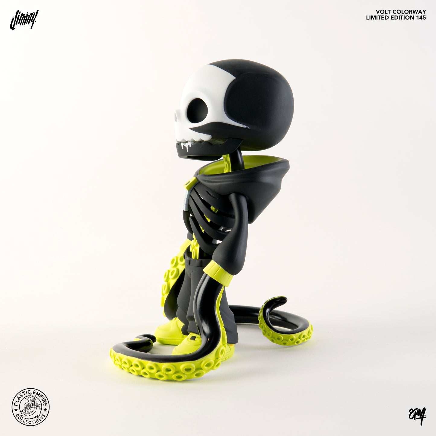 JIMMY VINYL 8" VOLT COLORWAY BY 8PM PLASTIC EMPIRE EXCLUSIVE FIGURE IN STOCK CYBER MONDAY