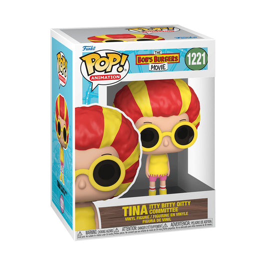 Funko Pop! Tina Itty Bitty Ditty Committee The Bob's Burgers Movie 1221 IN STOCK