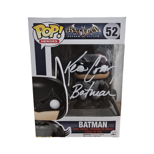 Kevin Conroy signed Batman Funko POP! Batman Arkham Asylum #52 Beckett Authenticated autograph