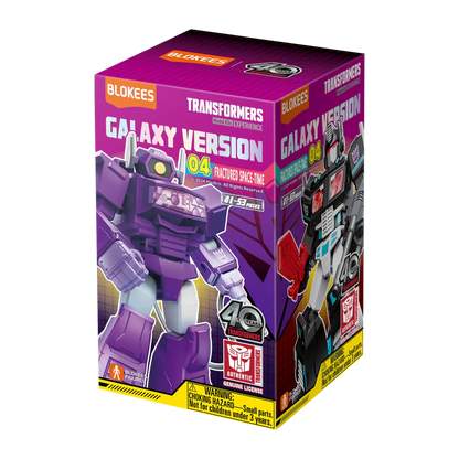 Blokees Transformers Galaxy Version Series 04 Fractured Space-Time Model Kit Blind Box
