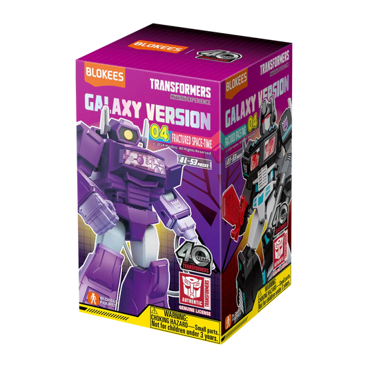 Blokees Transformers Galaxy Version Series 04 Fractured Space-Time Model Kit Blind Box