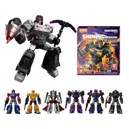 Blokees Transformers Shining Version Series 03 Shattered Universe Model Kit Blind Box
