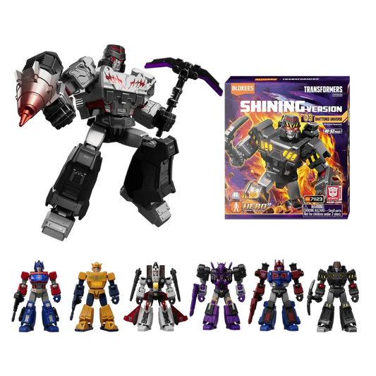 Blokees Transformers Shining Version Series 03 Shattered Universe Model Kit Blind Box