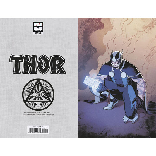 THOR #7 UNKNOWN COMICS EXCLUSIVE 2ND PTG KLEIN VIRGIN VAR (10/21/2020)