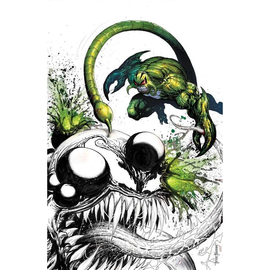 VENOM #30 VIRGIN TYLER KIRKHAM COLOR SPLASH VAR