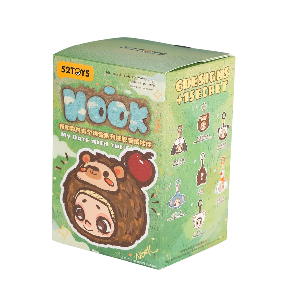 52Toys NOOK MY DATE WITH THE FOREST SERIES VINYL PLUSH KEYCHAINS Single Blind Box
