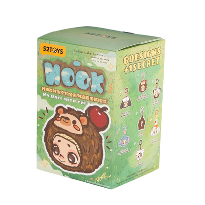 52Toys NOOK MY DATE WITH THE FOREST SERIES VINYL PLUSH KEYCHAINS Single Blind Box