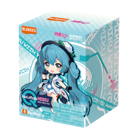 Blokees DaaLaMode Hatsune Miku Q Series MIKU WITH YOU Model Kit Blind Box