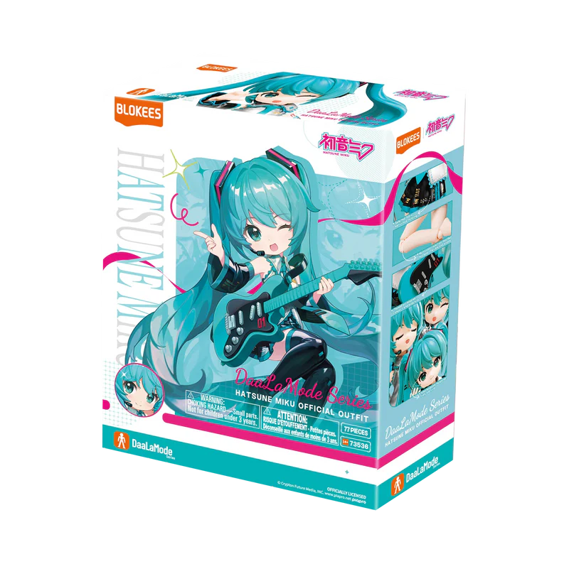 Blokees DaaLaMode Series Hatsune Miku Official Outfit Model Kit