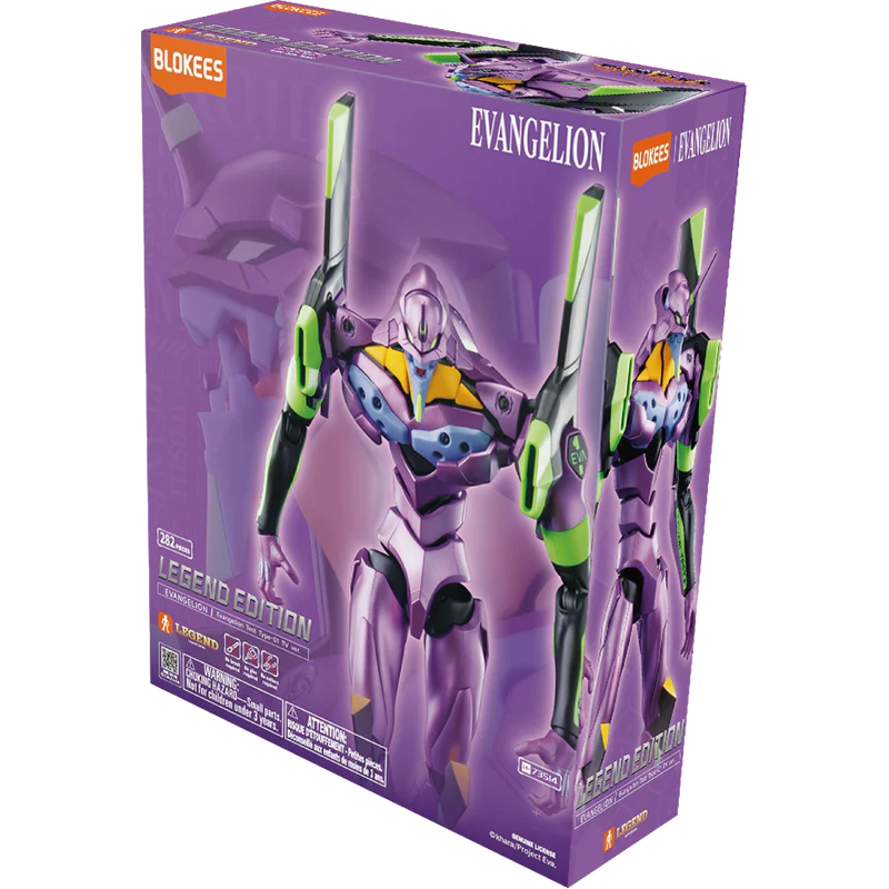 Blokees Legend Edition Evangelion EVA Test Type Unit 01 TV Version Model Kit