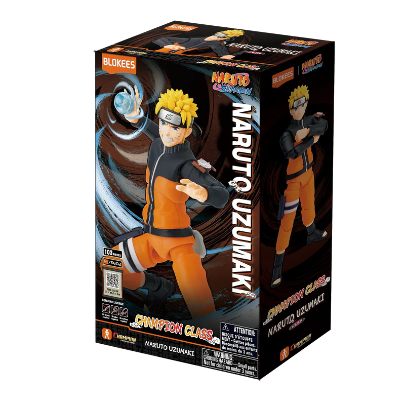 Blokees Champion Class 02 Naruto Uzumaki Model Kit