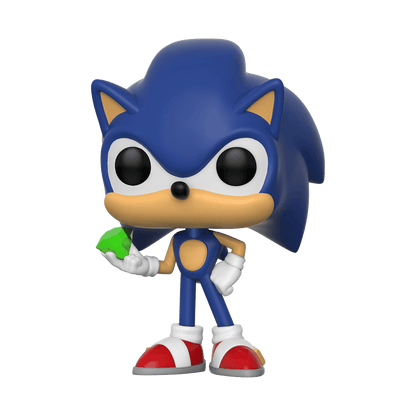 Funko POP! Sonic The Hedgehog With Emerald #284