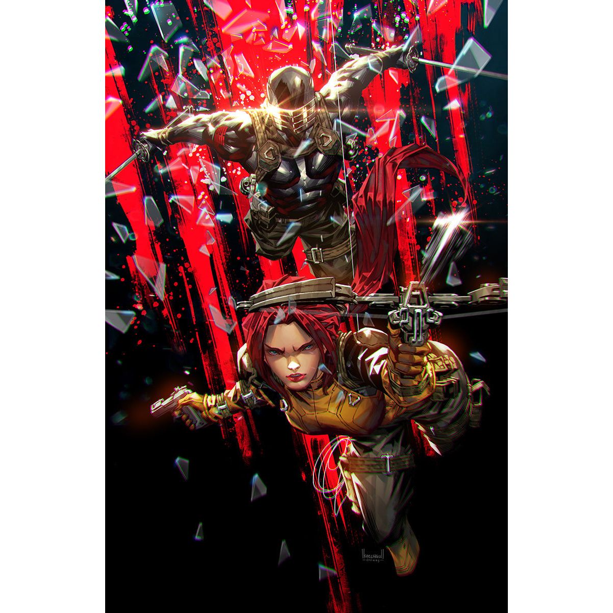 Snake Eyes Deadgame #4 (Of 5) Unknown Comics Kael Ngu Exclusive Virgin Var (02/03/2021)