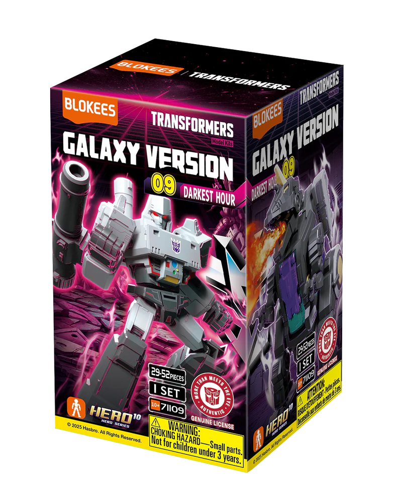 Blokees Transformers Galaxy Version Series 09 Darkest Hour Model Kit Blind Box