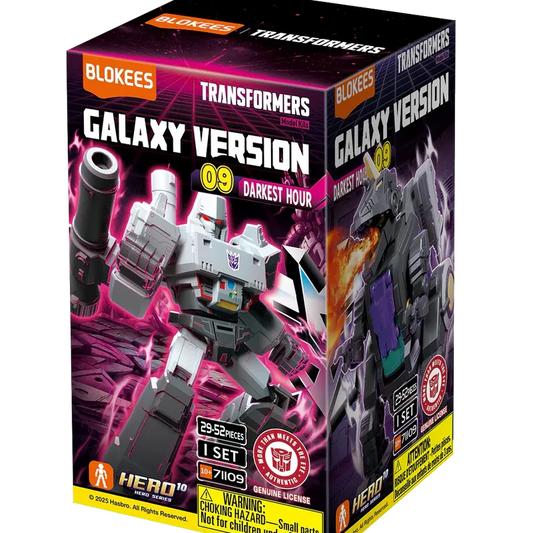 Blokees Transformers Galaxy Version Series 09 Darkest Hour Model Kit Blind Box