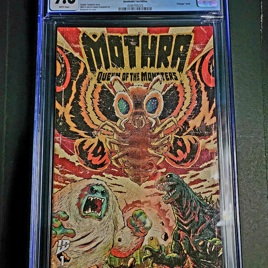 IDW Mothra #1 Abominable Toys Variant LE 500 CGC 9.8