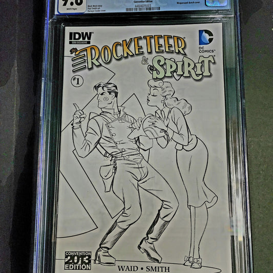 IDW The Rocketeer & The Spirit: Pulp Fiction #1 2013 Convention Edition CGC 9.8