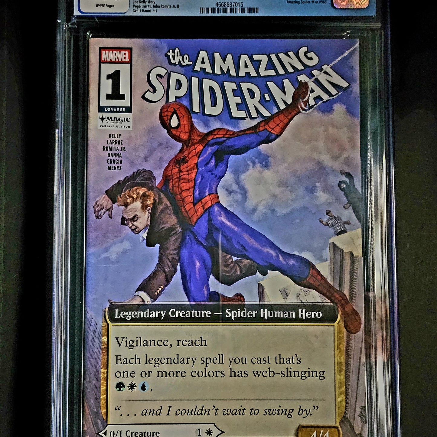 Marvel Amazing Spider-man #1 Magic the Gathering Edition C CGC 9.8