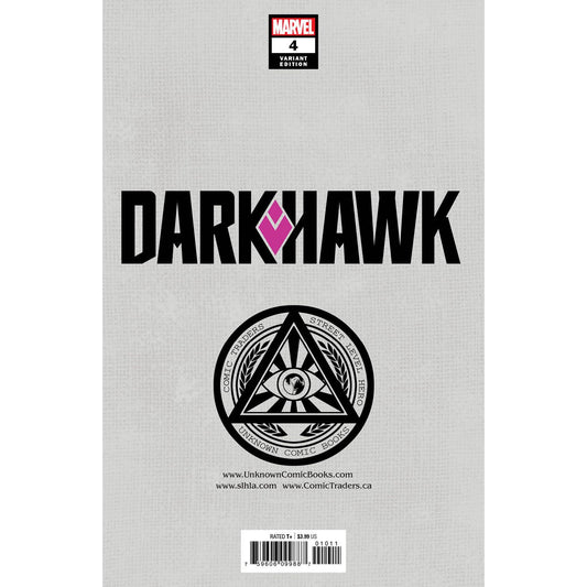 DARKHAWK #4 (OF 5) UNKNOWN COMICS MIGUEL MERCADO EXCLUSIVE VIRGIN VAR (11/24/2021) (12/01/2021) - Plastic Empire