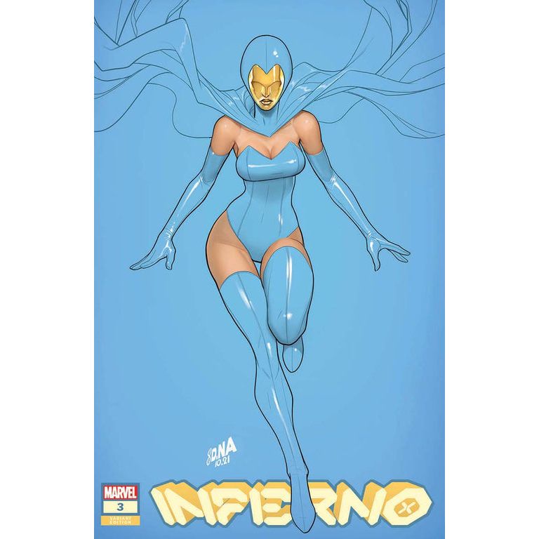 [Signed by David Nakayama] INFERNO #3 (OF 4) UNKNOWN COMICS DAVID NAKAYAMA EXCLUSIVE VAR