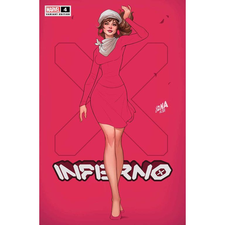 [Signed by David Nakayama] INFERNO #4 (OF 4) UNKNOWN COMICS DAVID NAKAYAMA EXCLUSIVE Var