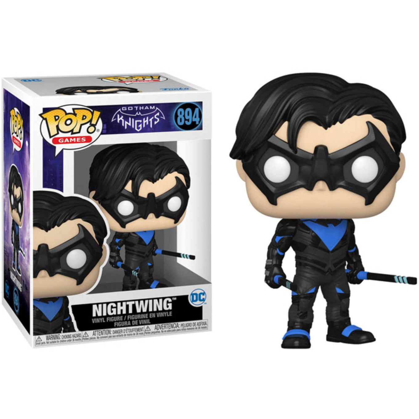 Funko pop! #894 DC Gotham Knights Nightwing in stock