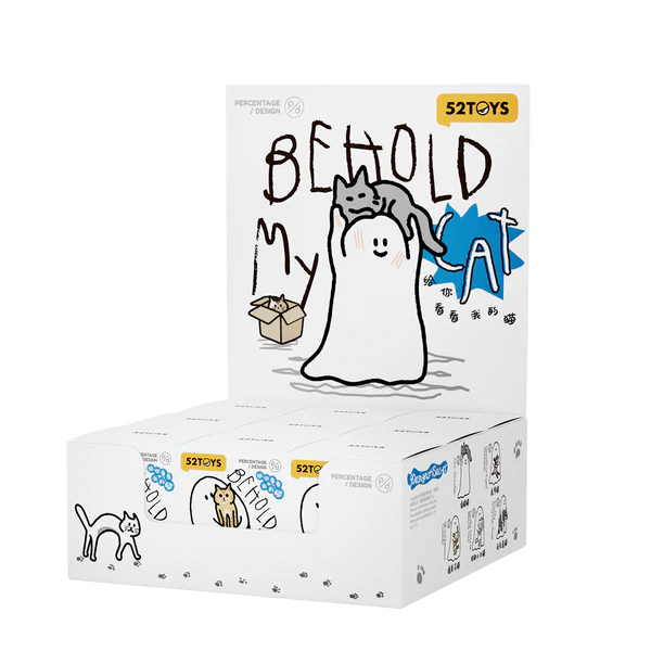 52Toys GHODY - BEHOLD MY CAT SERIES Blind Box Full Case