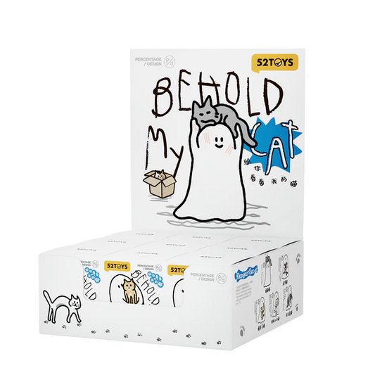 52Toys GHODY - BEHOLD MY CAT SERIES Blind Box Full Case