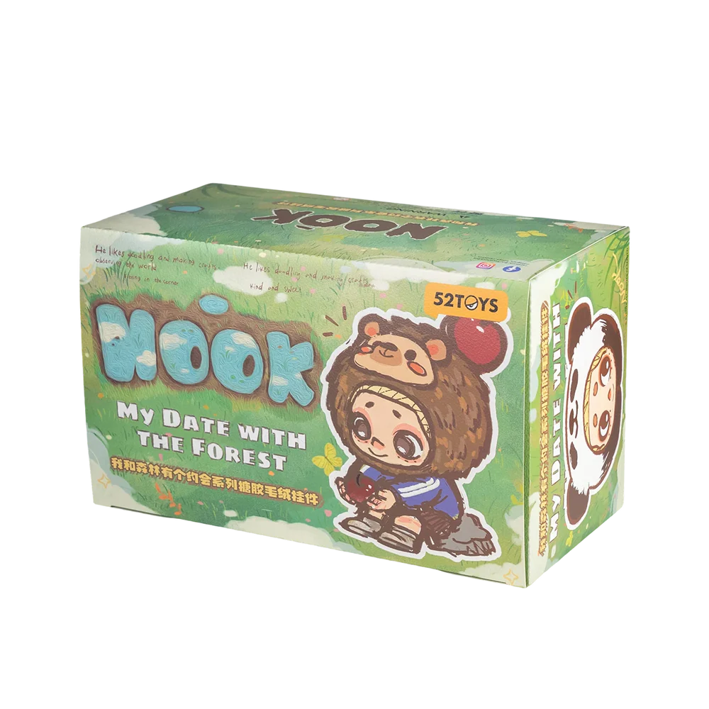52Toys NOOK MY DATE WITH THE FOREST SERIES VINYL PLUSH KEYCHAINS Blind Box Full Case