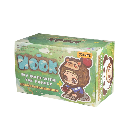 52Toys NOOK MY DATE WITH THE FOREST SERIES VINYL PLUSH KEYCHAINS Blind Box Full Case