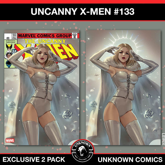 [2 PACK] Uncanny X-Men #133 Facsimile Unknown Comic Leirix Exclusive Var (03/12/2025)