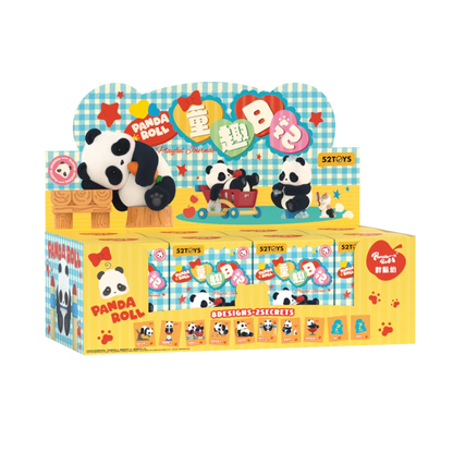 52Toys PANDA ROLL PLAYFUL JOURNAL Blind Box Full Case
