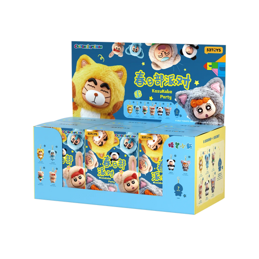52Toys CRAYON SHINCHAN KASUKABE PARTY Blind Box Full Case