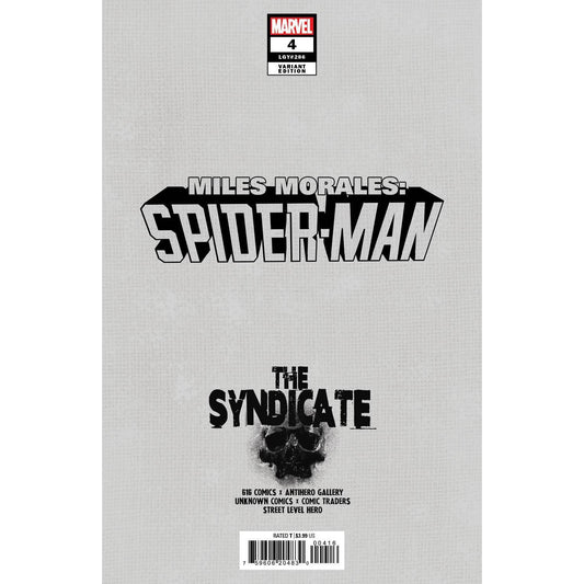 MILES MORALES: SPIDER-MAN #4 LUCIO PARRILLO (616) EXCLUSIVE VAR (03/29/2023)