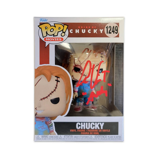 Funko Pop! Chucky #1249 Funko Pop! Alex Vincent Autograph JSA Authenticated in stock