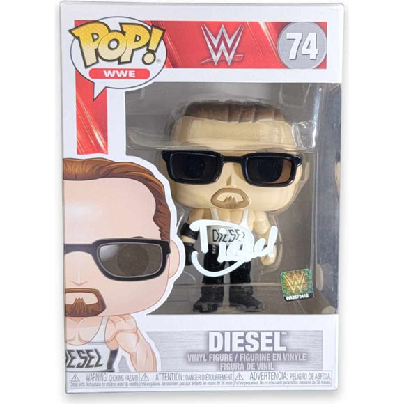 KEVIN NASH SIGNED DIESEL WWE NWO FUNKO POP! #74 AUTOGRAPH IS JSA AUTHENTICATED IN STOCK