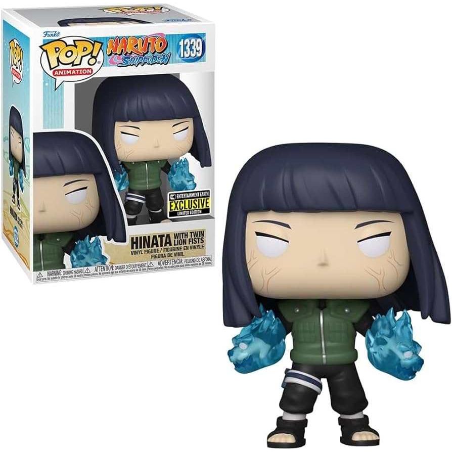 FUNKO POP! HINATA WITH TWIN LION FISTS NARUTO 1339 EE EXCLUSIVE IN STOCK