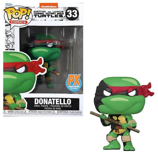 Funko Pop! Eastman and Lairds Donatello TMNT #33 PX exclusive in stock