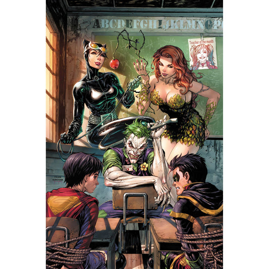 SUPER SONS #1 UNKNOWN COMICS TYLER KIRKHAM EXCLUSIVE VIRGIN - Plastic Empire