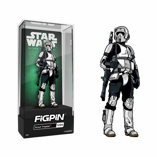 FIGPIN SCOUT TROOPER STAR WARS #1280 CC NYCC EXCLUSIVE IN STOCK