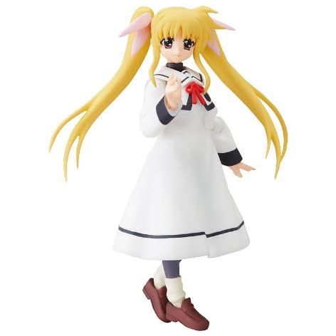 Magical Girl Lyrical Nanoha A's figma 062 Fate Testarossa: School Uniform ver. Figure (ふぃぐま ふぇいと・てすたろっさ せいふく ばーじょん)