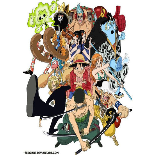One Piece Wallscroll 301